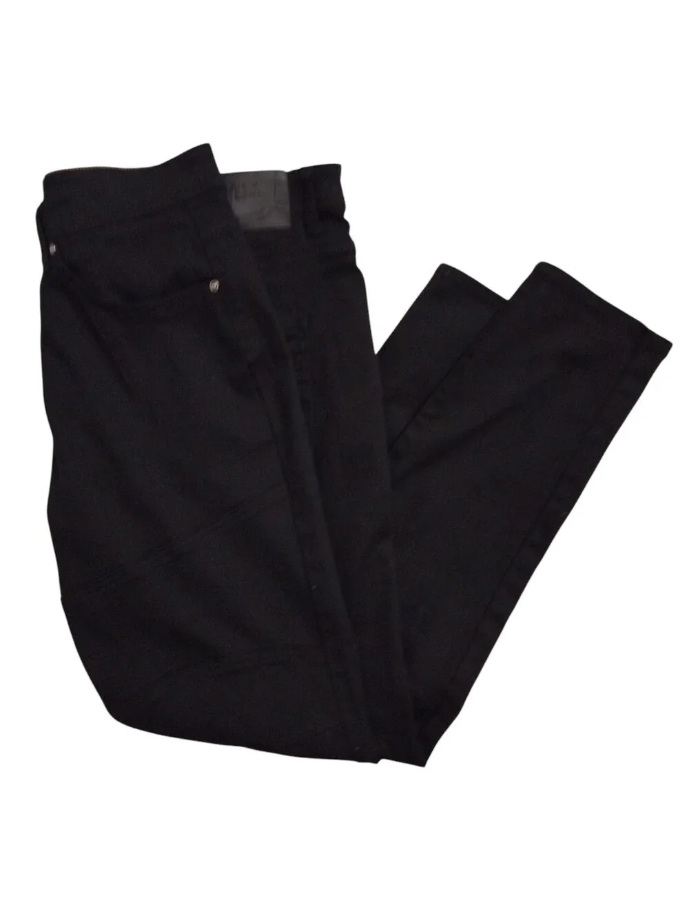 XRAY Men's Skinny Stretch Jeans Streetwear Commuter Work Chinos 38x32, Jet Black